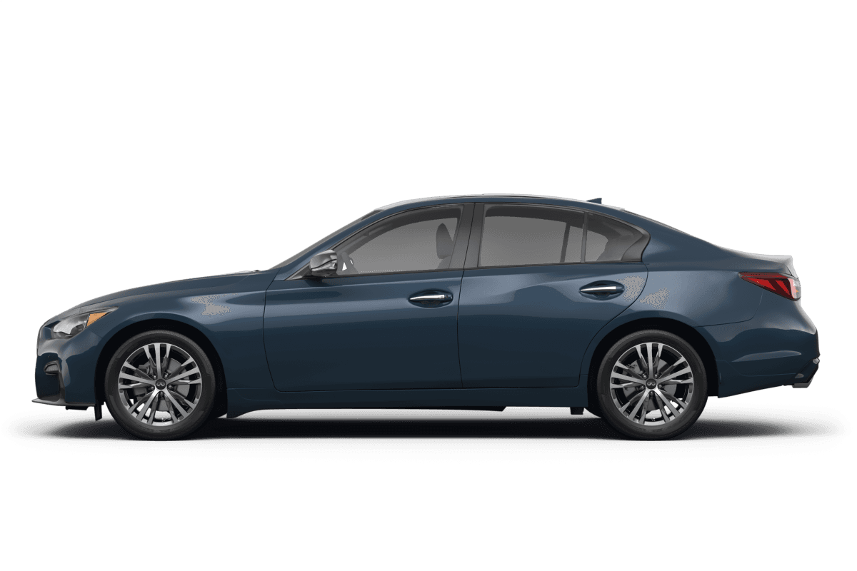 Infiniti Q50  - Side view Infiniti Q50  - Side view