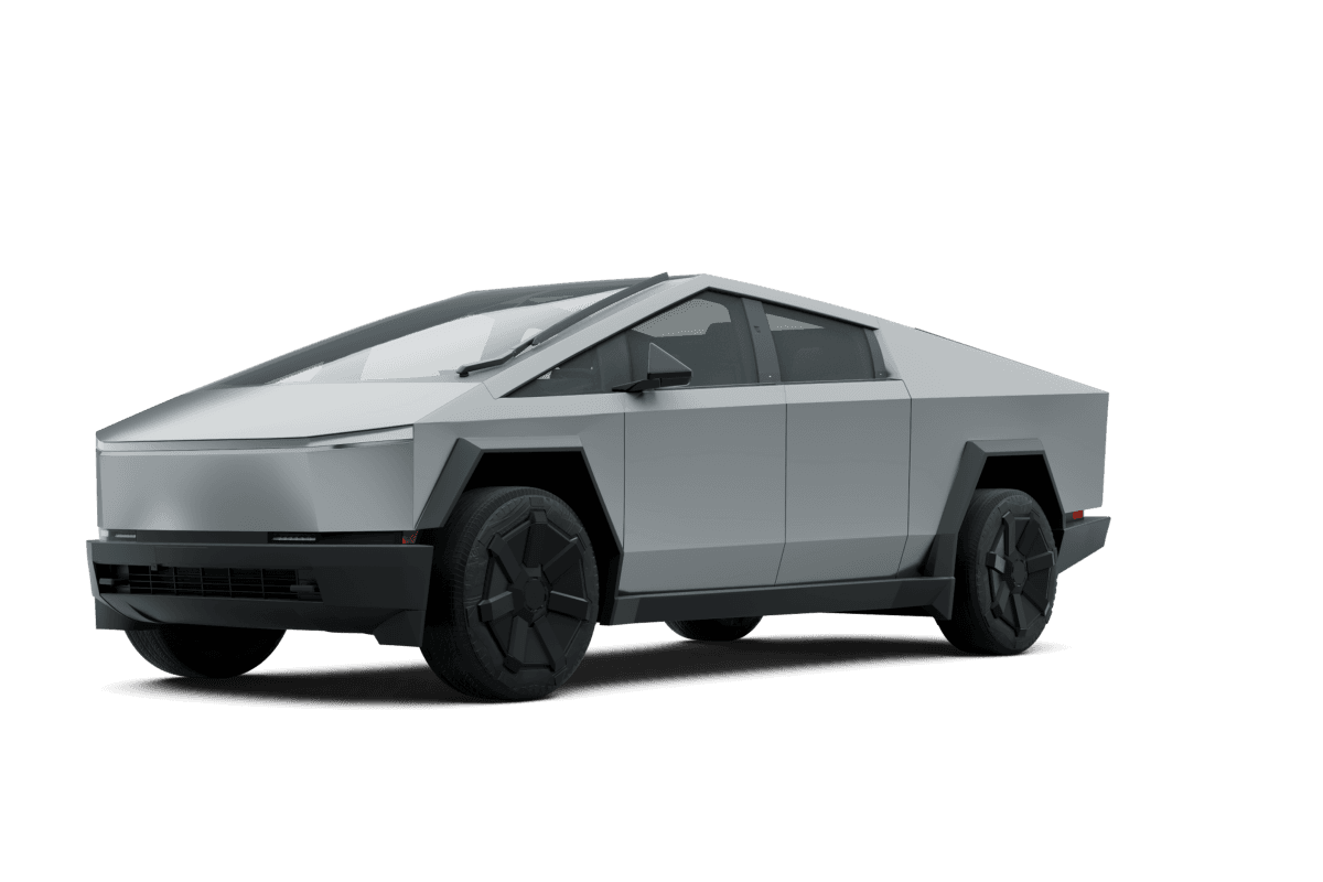 Tesla Cybertruck  - Front view Tesla Cybertruck  - Front view