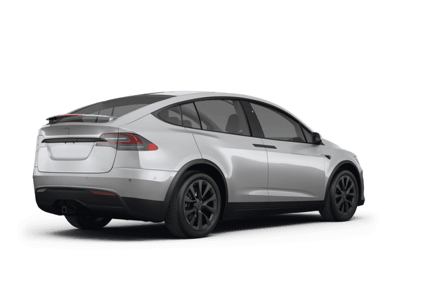 Tesla Model X  - Back view Tesla Model X  - Back view